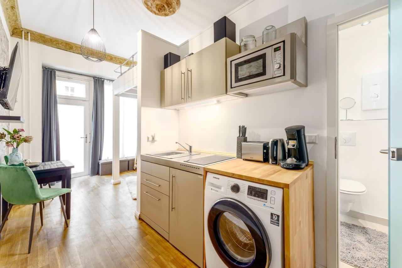 The Koburger Vh, Studio For Up To 4 With High Bed Berlijn Buitenkant foto